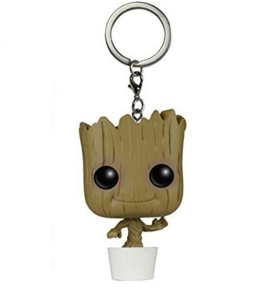 Fashion creative jewelry  new Marvel Keychain spider chivalry captain game movie surrounding key chain with box gift