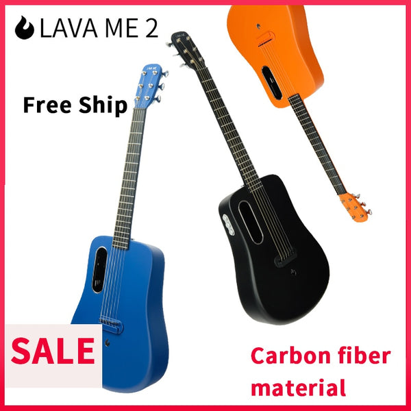 2019 electronic guitar 36 inch 1.65kg LAVA ME 2 ballad carbon fiber guitar unisex beginners students practice show guitar