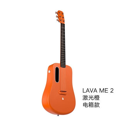 2019 electronic guitar 36 inch 1.65kg LAVA ME 2 ballad carbon fiber guitar unisex beginners students practice show guitar