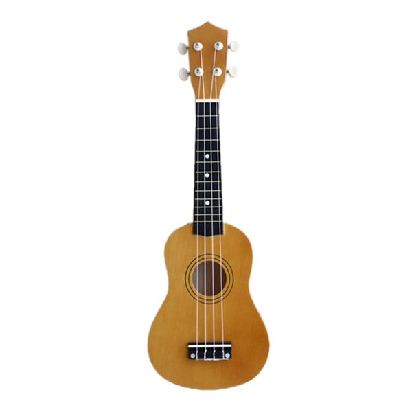 ADDFOO Ukulele 21 inch Ukelele Soprano 4 Strings Hawaiian Spruce Basswood Guitar Uke + String + Pick Stringed Instrument